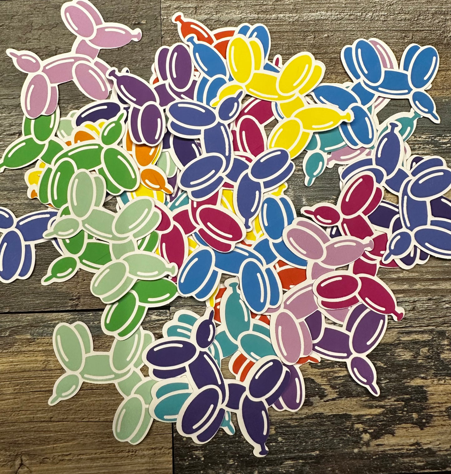 Balloon Animal Sticker Pack