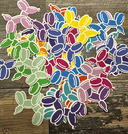 Balloon Animal Sticker Pack