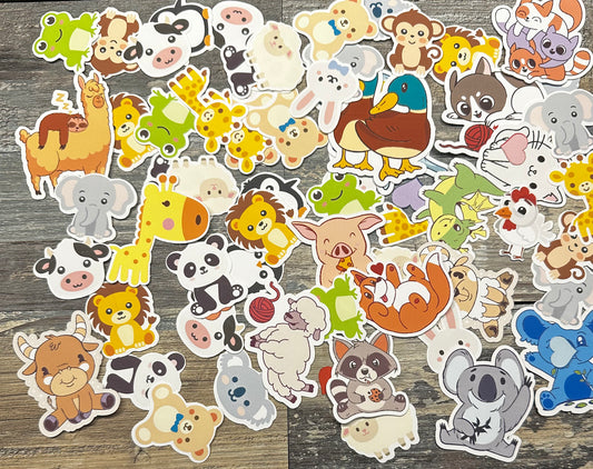 Kawaii Animals Sticker Pack