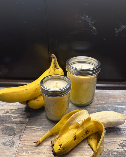“This Sh*t is Bananas” Mason Jar Candle