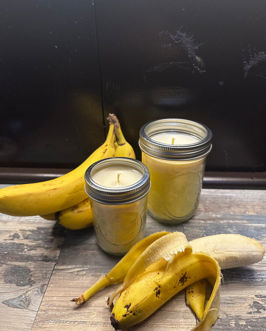 “This Sh*t is Bananas” Mason Jar Candle